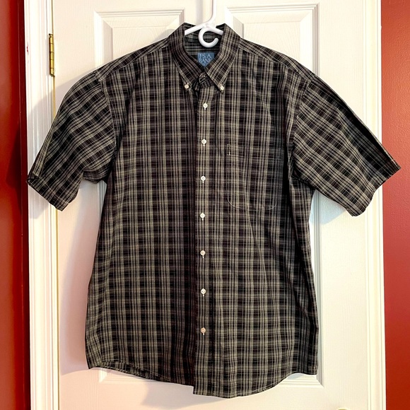 Bank Short Sleeve Button Down Shirt 